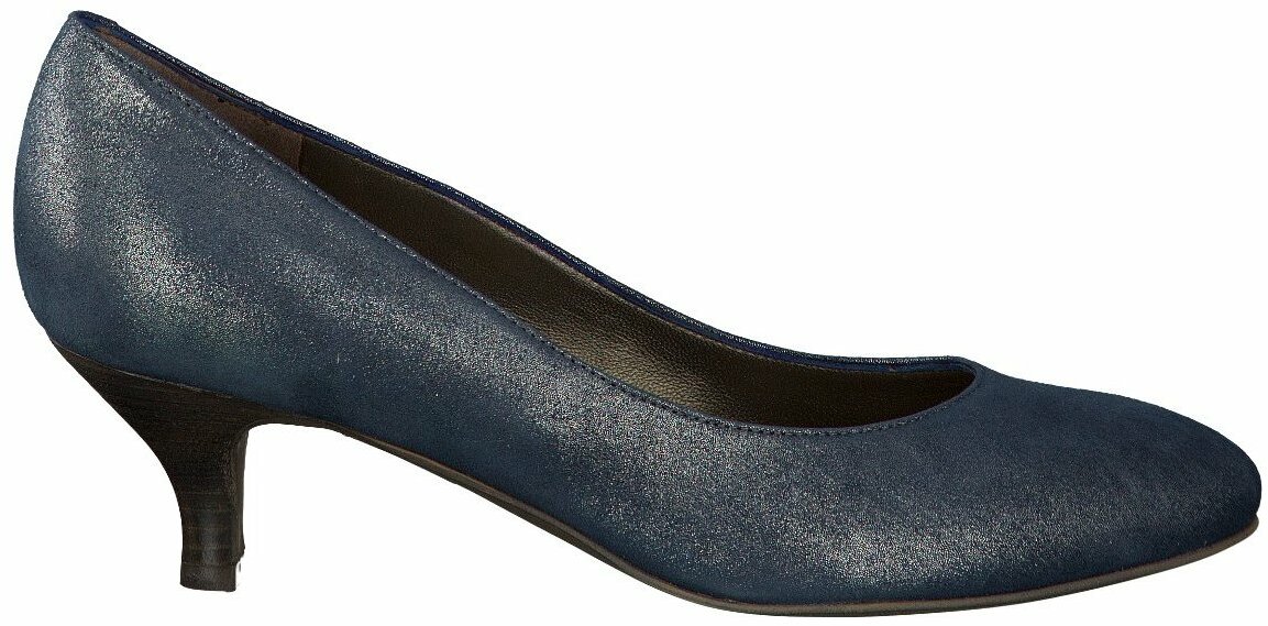 Maripe Klassische Pumps Fur Damen In Blau Pumps Blau Leder Damenschuhe Pumps