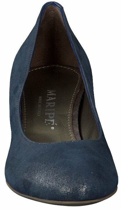 Maripe Klassische Pumps Fur Damen In Blau Pumps Blau Leder Damenschuhe Pumps