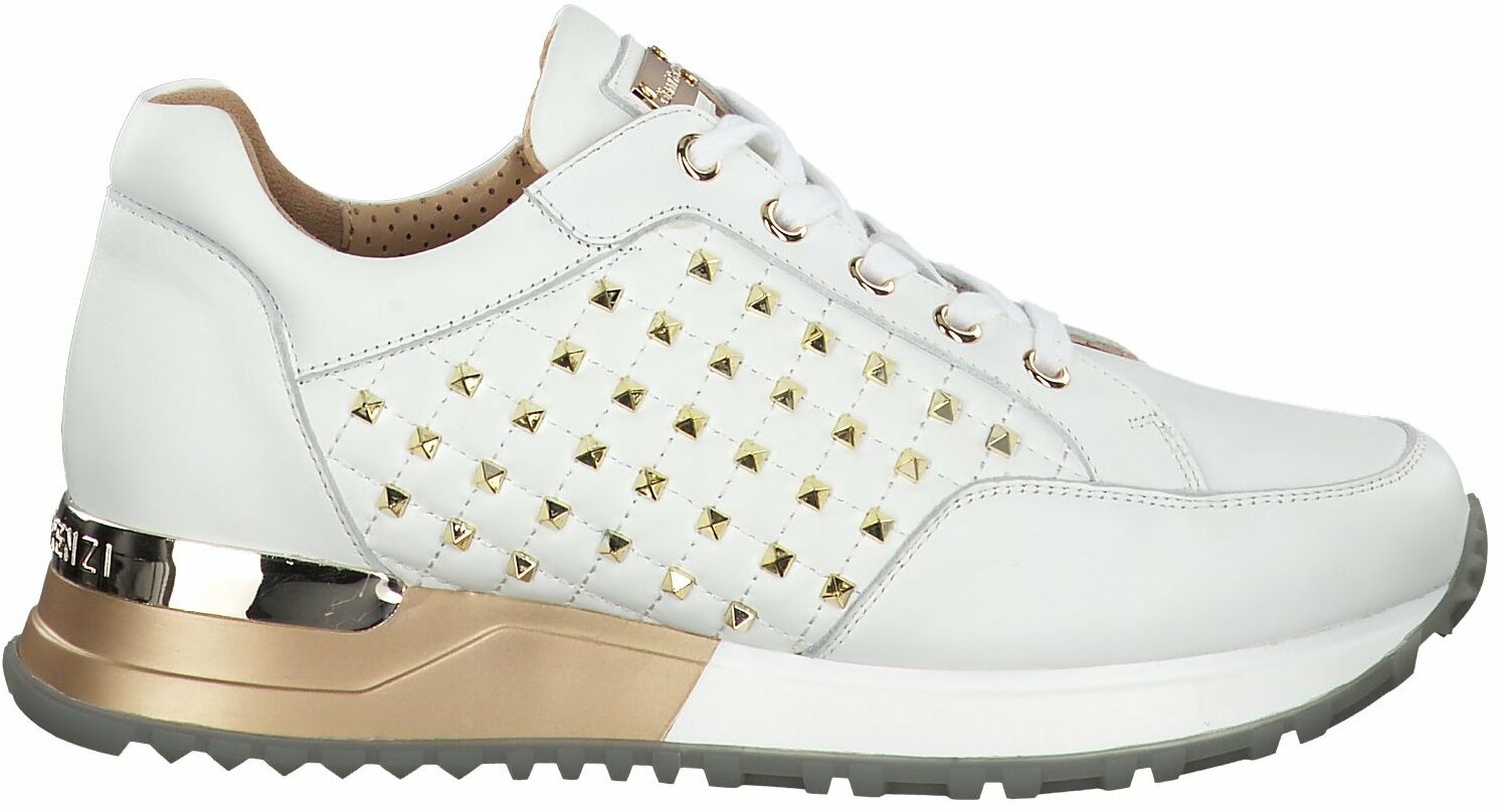 Prange Weisse Damen Sneaker Aus Leder Von Gianni Renzi Online Shoppen