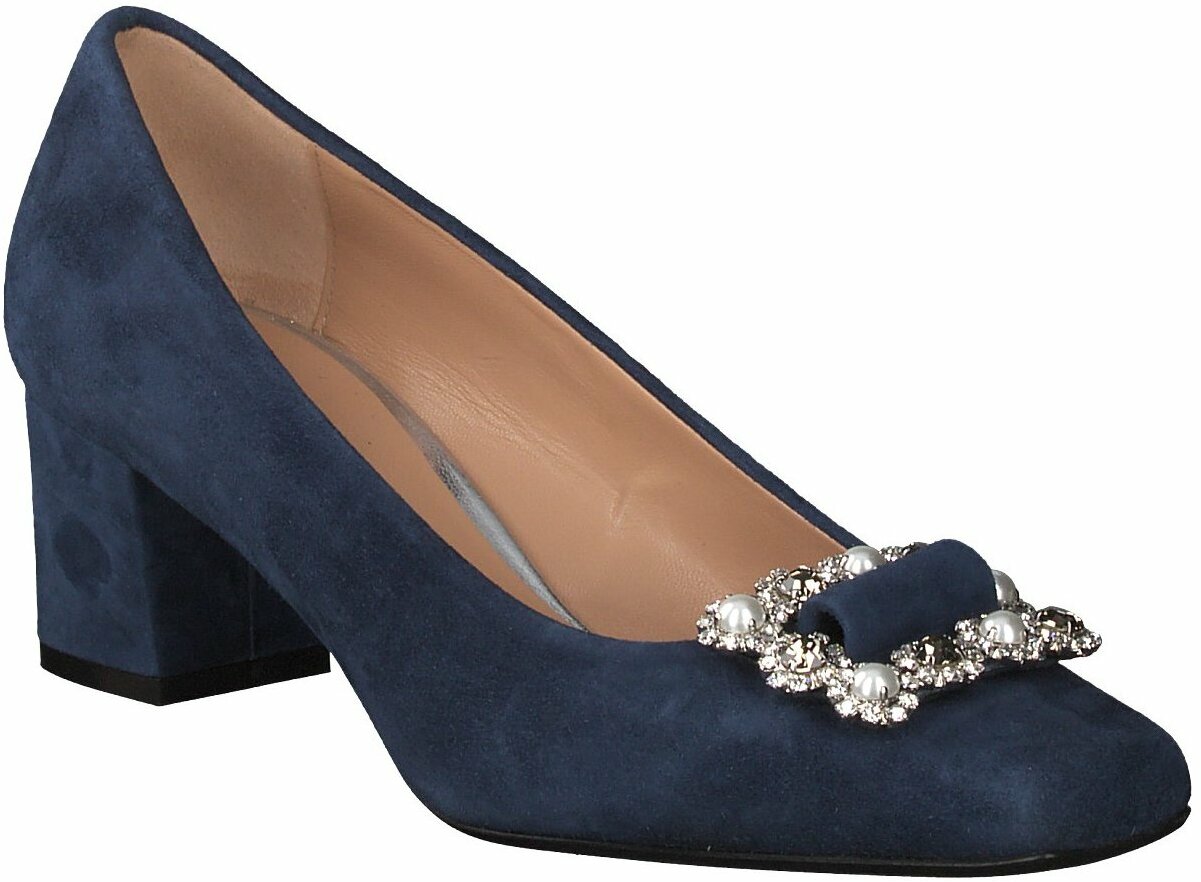 Prange Blaue Damen Pumps Aus Leder Von Phillip Hardy Online Shoppen