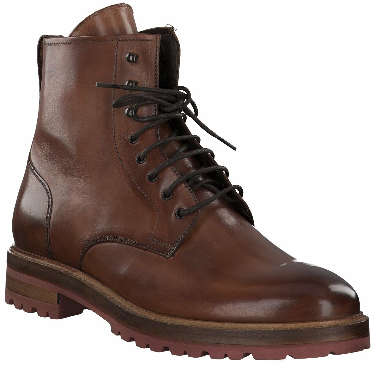 Prange Braune Leder Schnurboots Fur Herren Von Phillip Hardy 7242 Online Shoppen