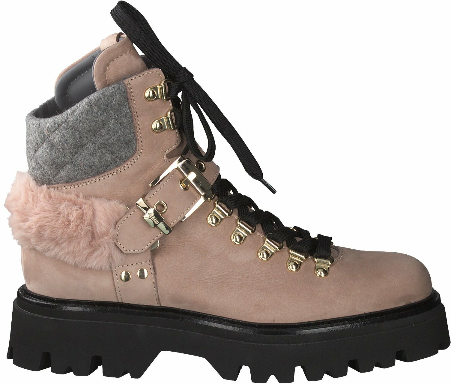 Prange Rosa Leder Schnurboots Fur Damen Von Cesare Paciotti Online Shoppen