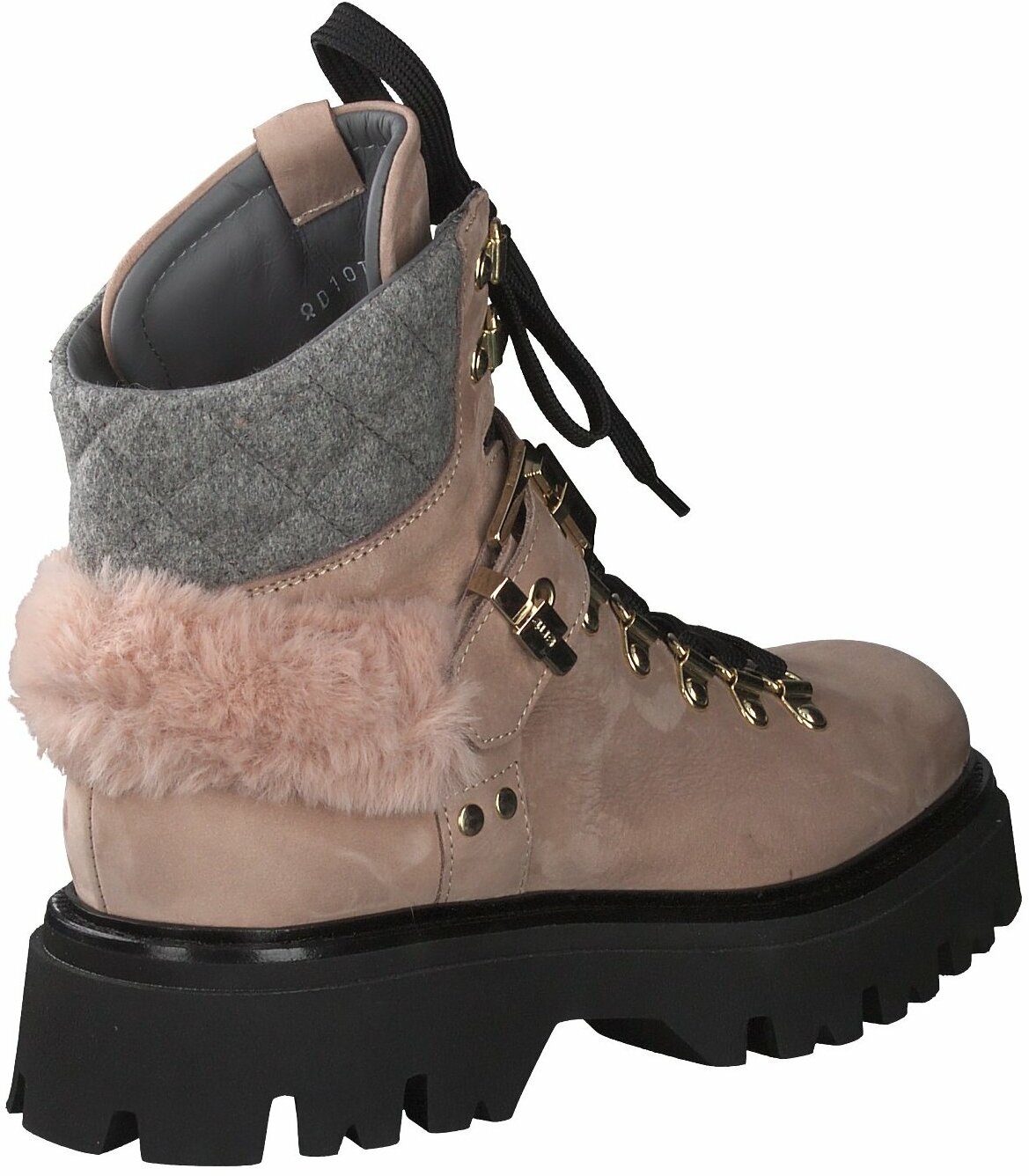 Prange Rosa Leder Schnurboots Fur Damen Von Cesare Paciotti Online Shoppen