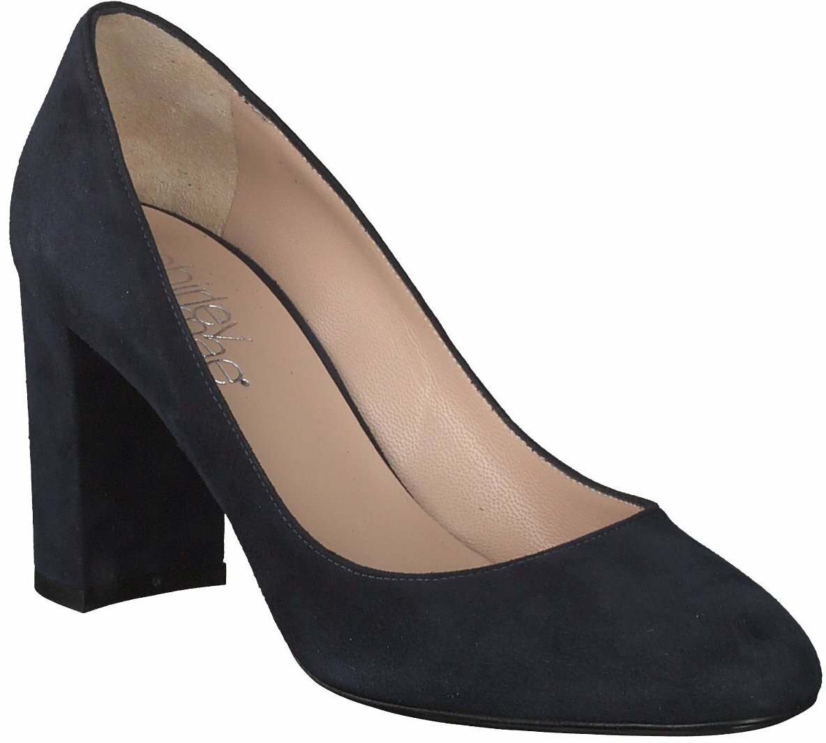 Prange Blaue Klassische Leder Pumps Von Shirley Mae Online Shoppen