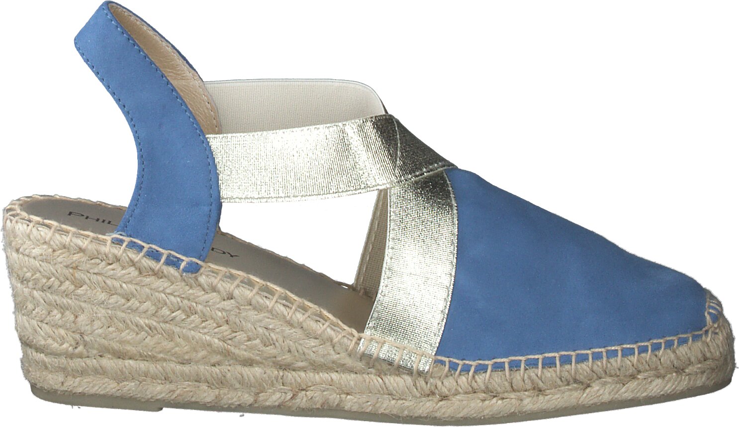 Prange Blaue Damen Sandalen Mit Keilabsatz Von Phillip Hardy Online Shoppen