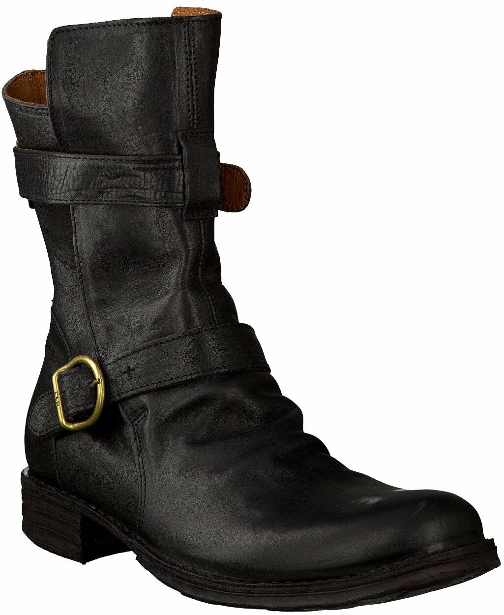 Fiorentini Baker Conor Herren Boots Schwarz Leder Herrenschuhe